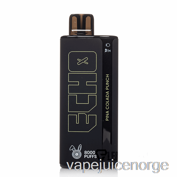 Vape Uten Nikotin Echo 8000 Engangs Pina Colada Punch